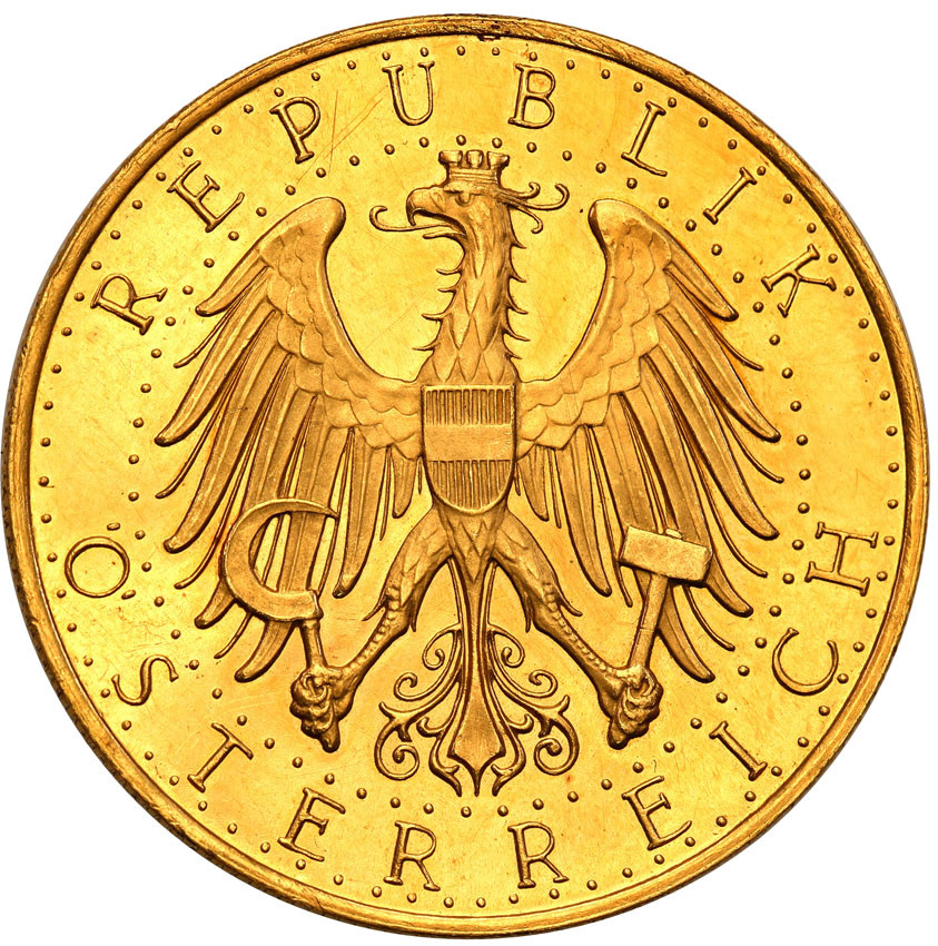 Austria, Republika, 100 szylingów 1933, Wiedeń